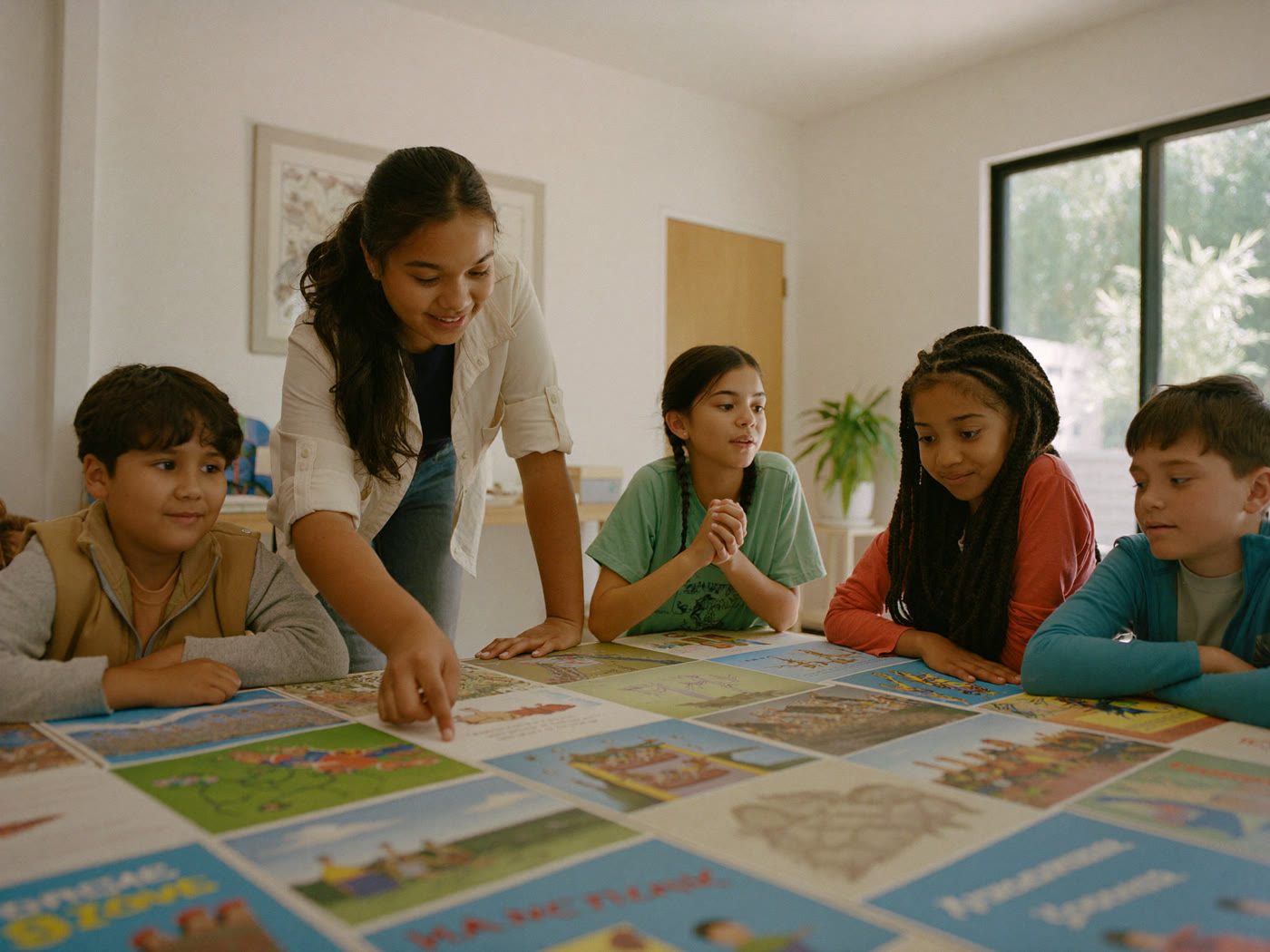 An inclusive U.S. history class for children of all abilities in Glendale.