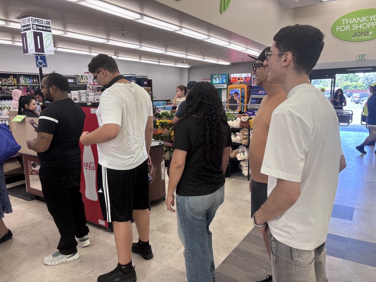 Young adults practicing everyday skills