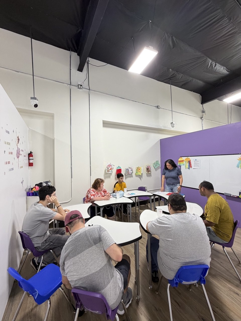 A transition-to-adulthood group session