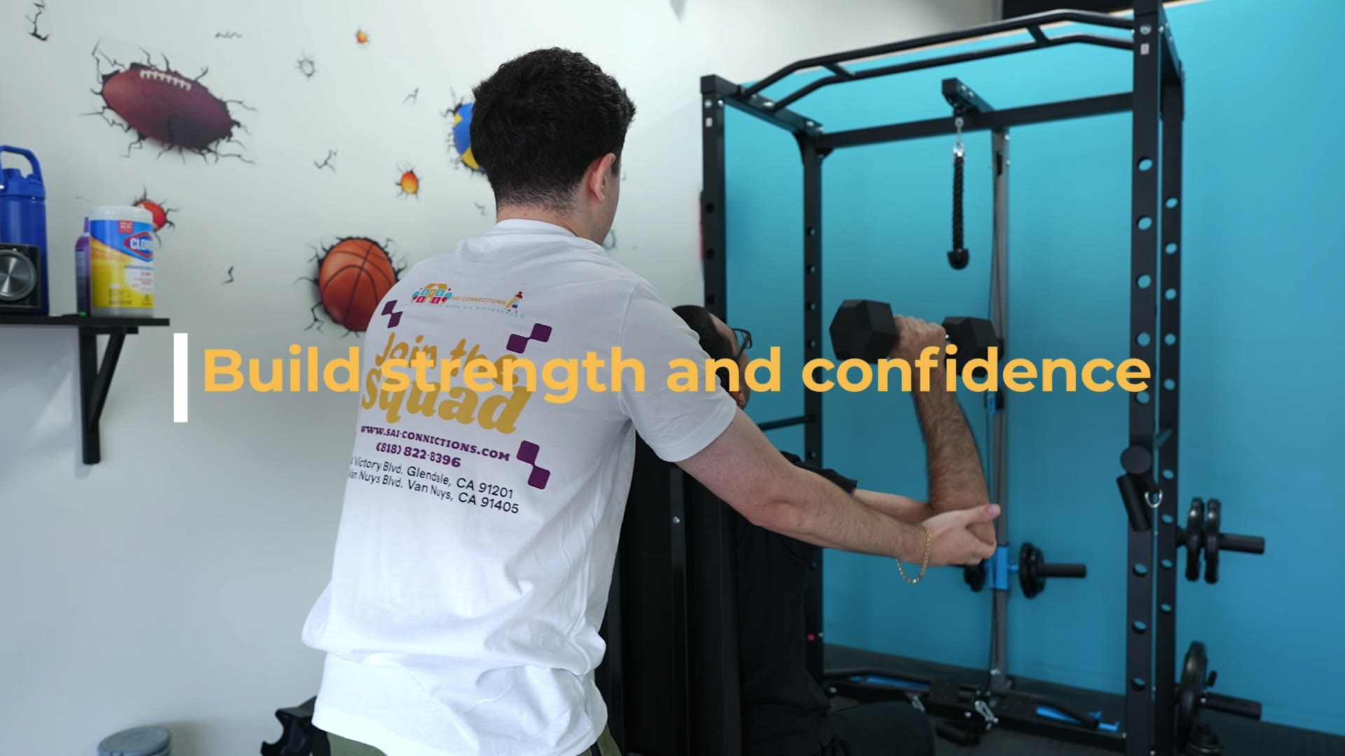Fitness session at SAI Connections Van Nuys — adults of all abilities