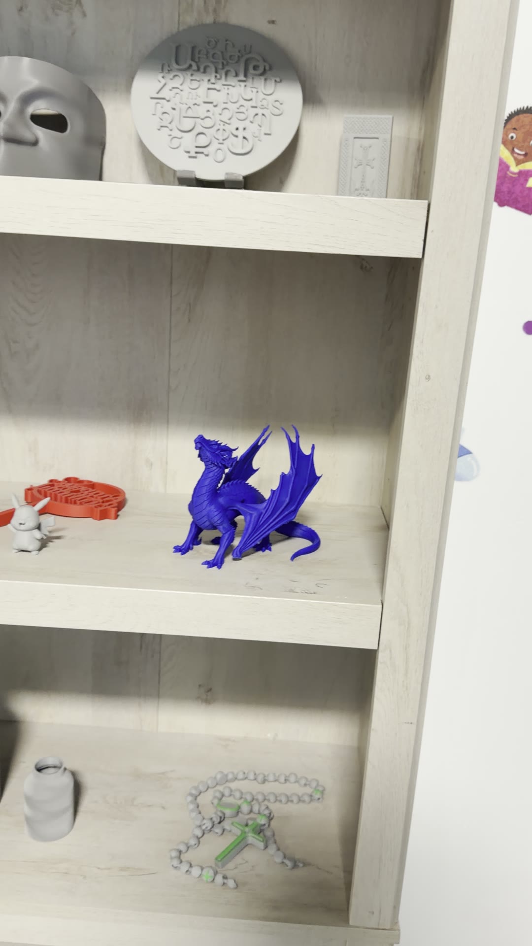 3D-printed creations made in the Van Nuys computer lab